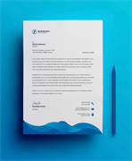 Макет фирменного бланка 2162